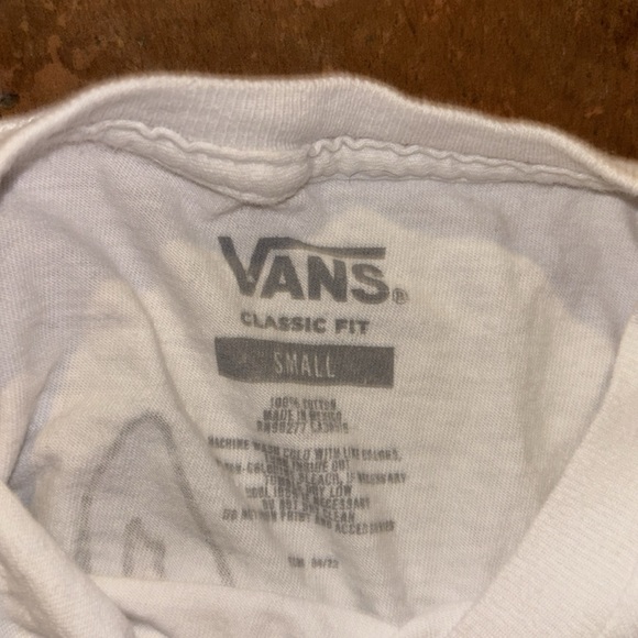 White vans graphic tee with drink graphics - Picture 4 of 4